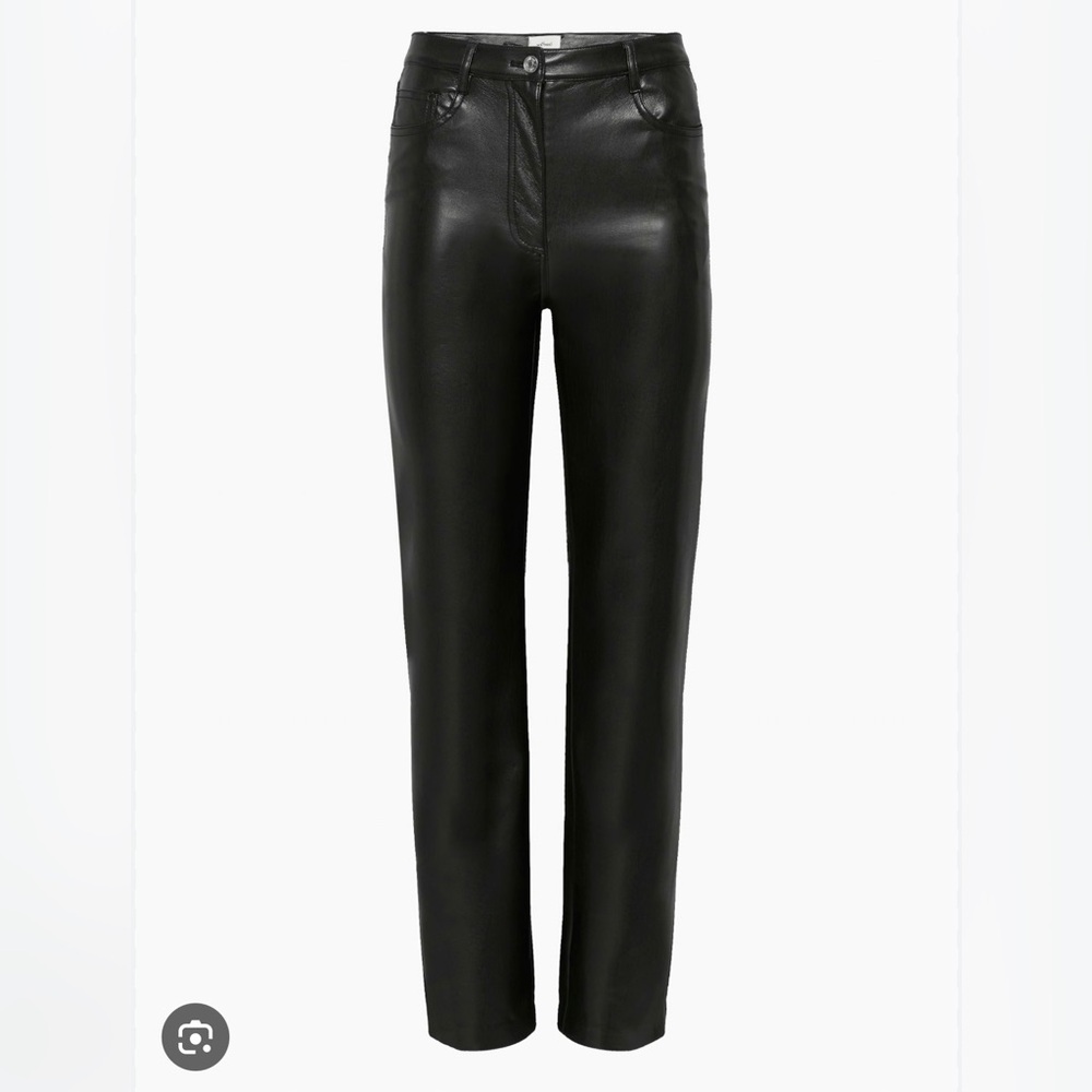 Wilfred Black Melina Faux Leather Pants